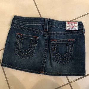 True Religion Women’s Jean Skirt
